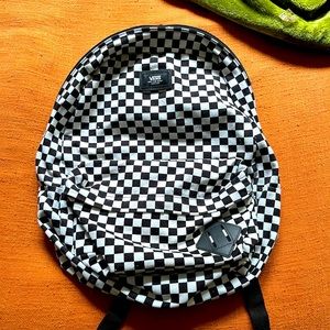 Vans checkerboard backpack